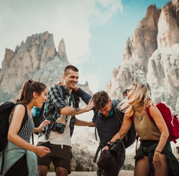 Jovenes de viaje